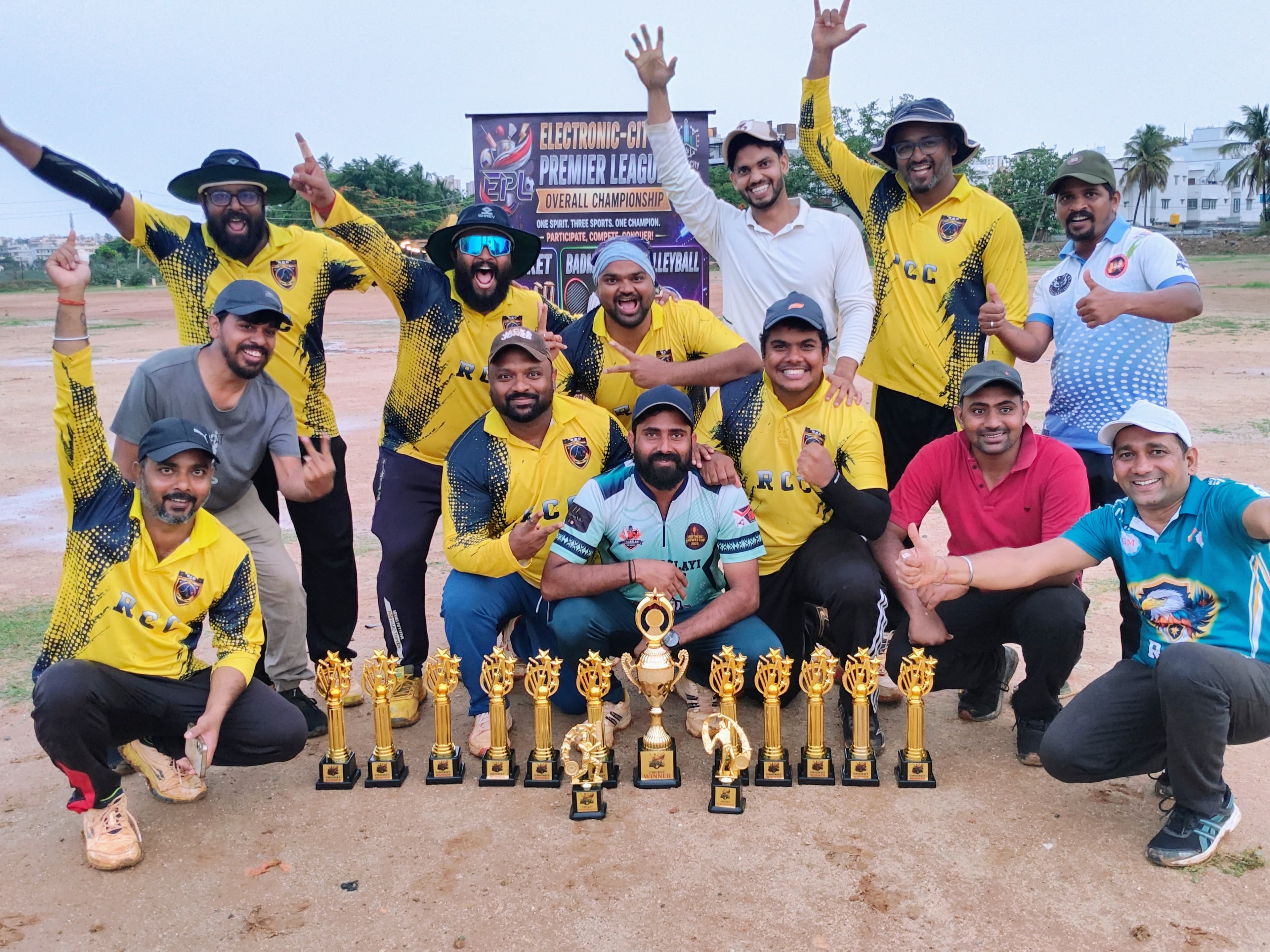 RCC EPL Season 2 Cricket winners